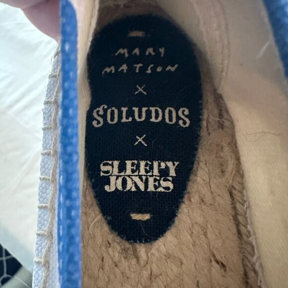 Soludos Mary Matson x Sleepy Jones Espradilles - Picture 4 of 5